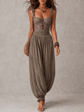 Women's Two-Piece Lace Top and Skirt Set for Parties and Events - Gray