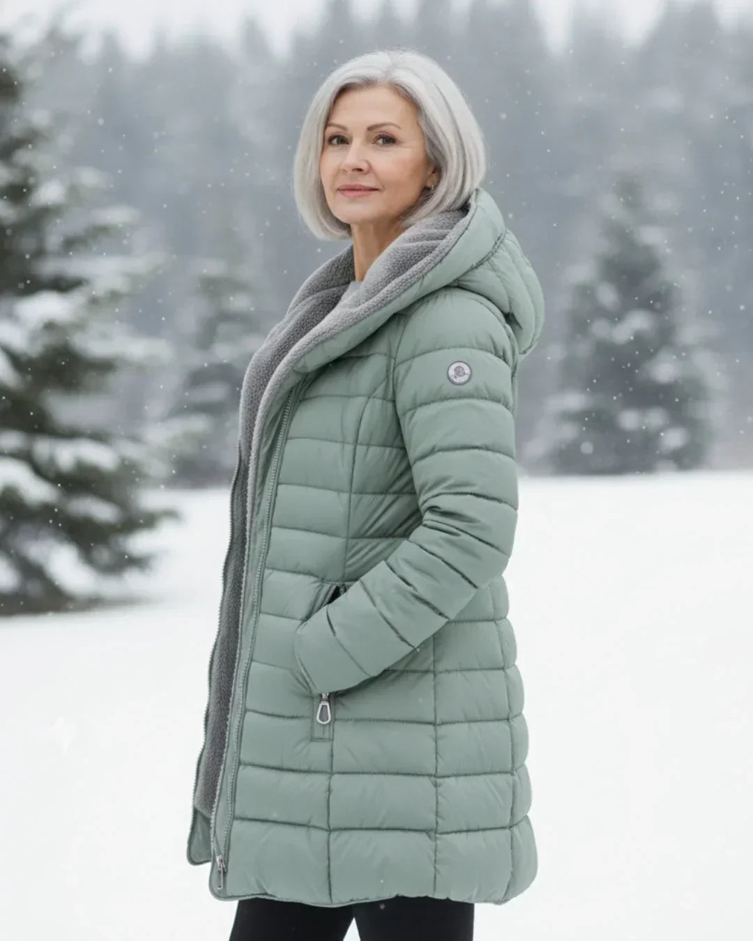 Women's Long Padded Winter Coat