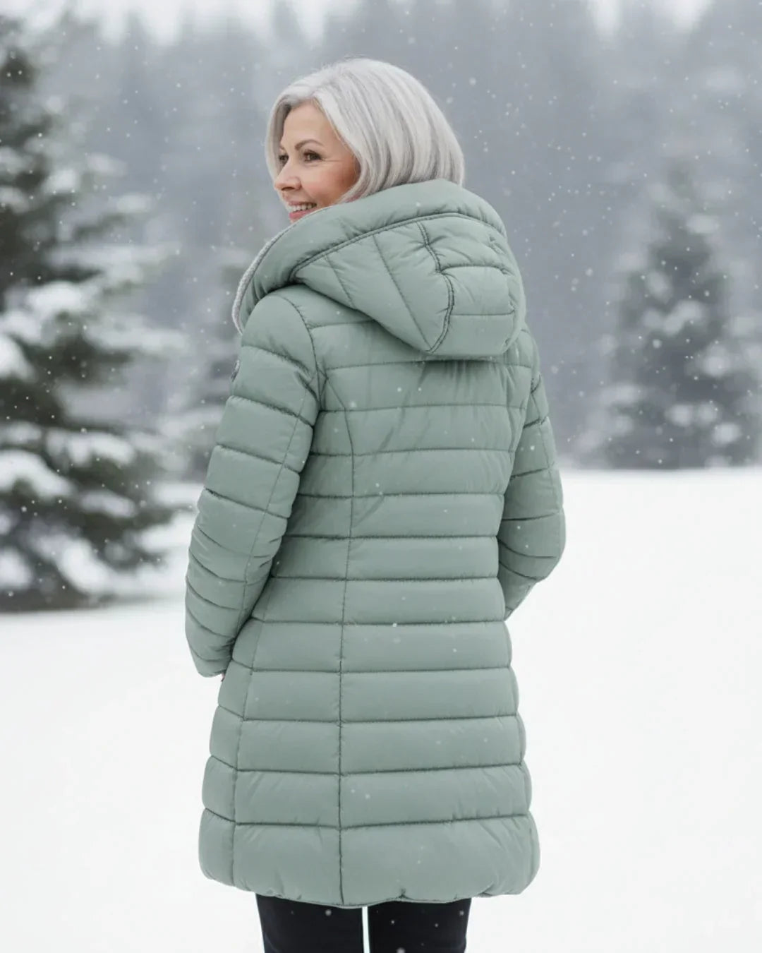Women's Long Padded Winter Coat