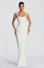 Women's Hourglass Maxi Dress - Ivory