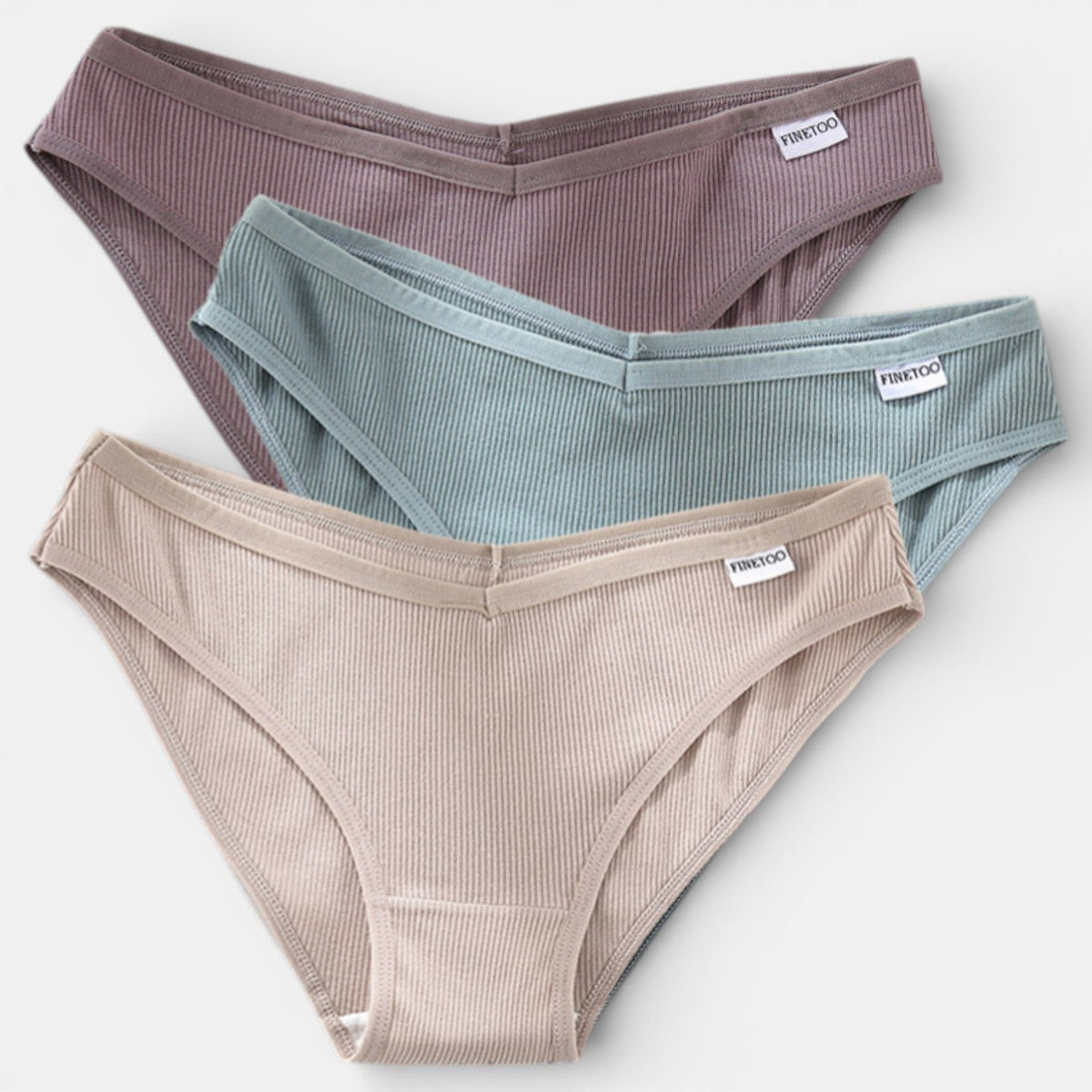 Women's Cotton Briefs 3-Pack - Set C