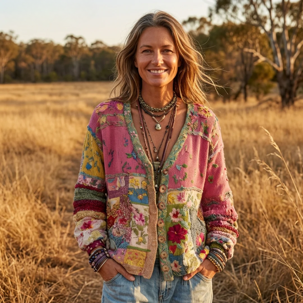 Women's Boho Knit Cardigan