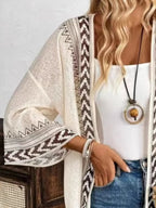 Women's Open Front Kimono Cardigan Lightweight Boho Summer Jacket