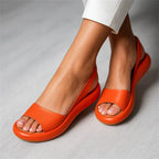 Women's Comfortable Non-Slip Sandals - Orange