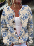 Women's Vintage Knit Cardigan