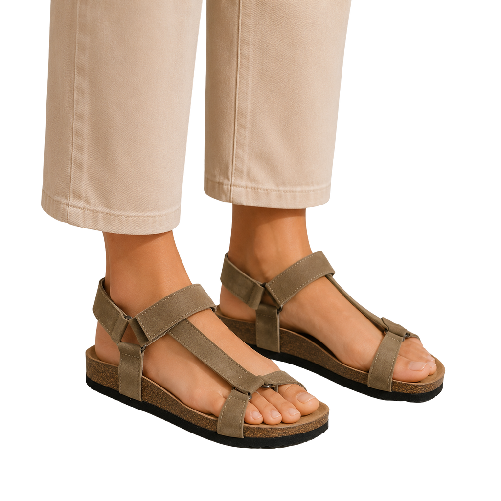 Men's Casual Beige Sandals - Beige