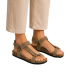 Men's Casual Beige Sandals - Beige