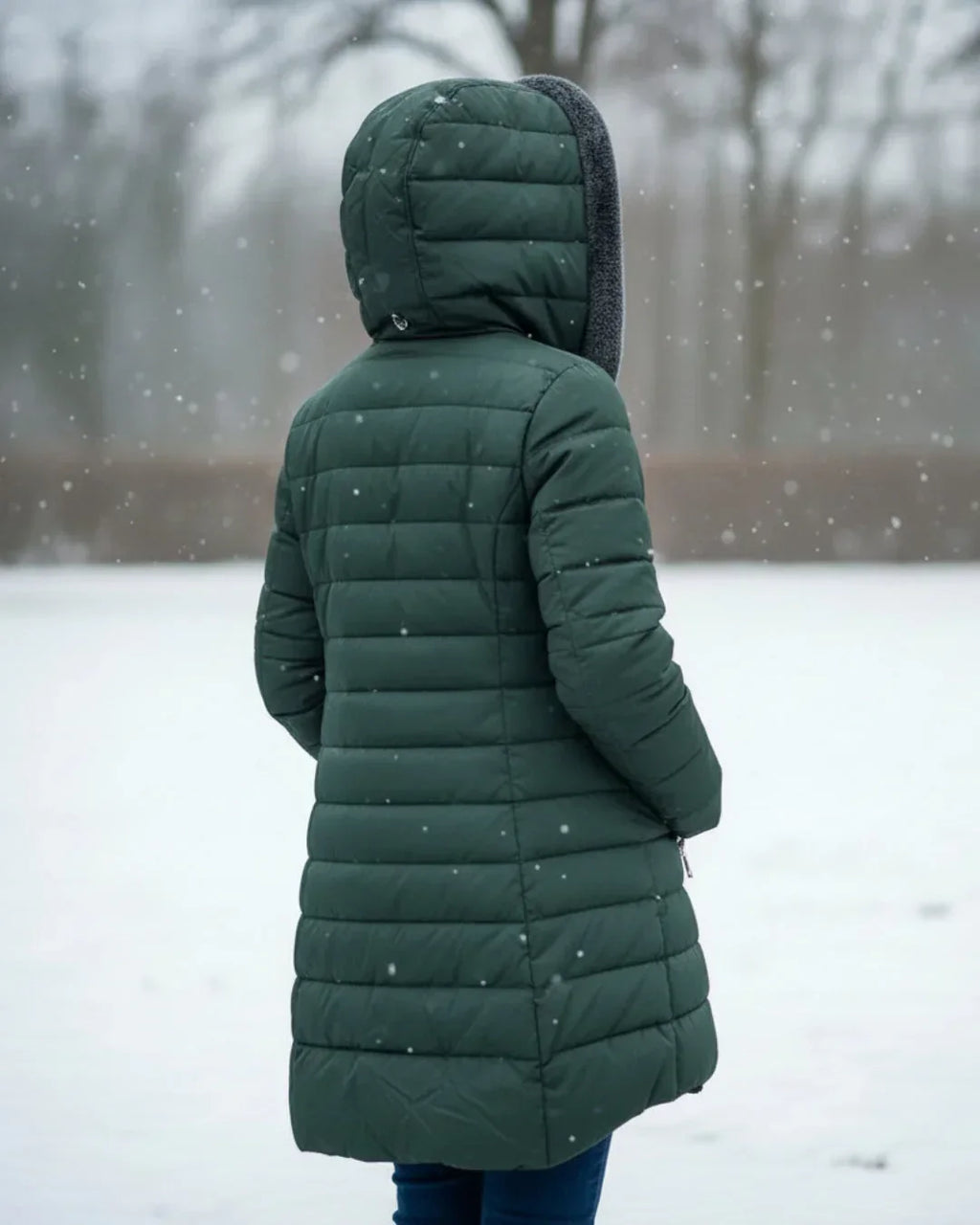 Women's Long Padded Winter Coat