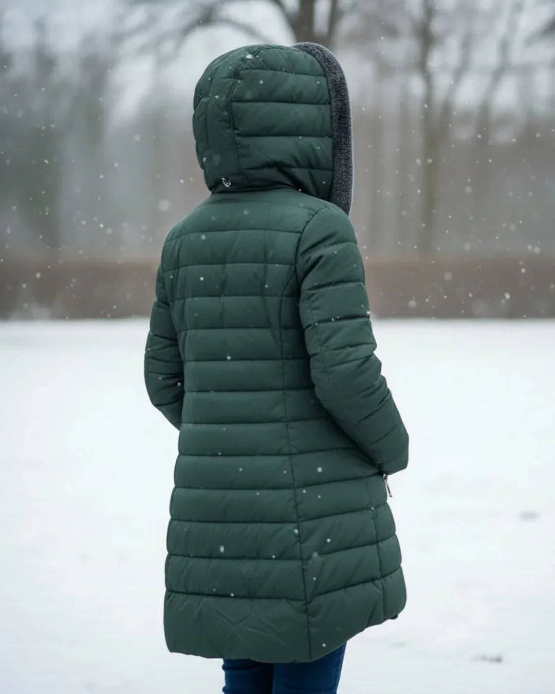 Women's Long Padded Winter Coat