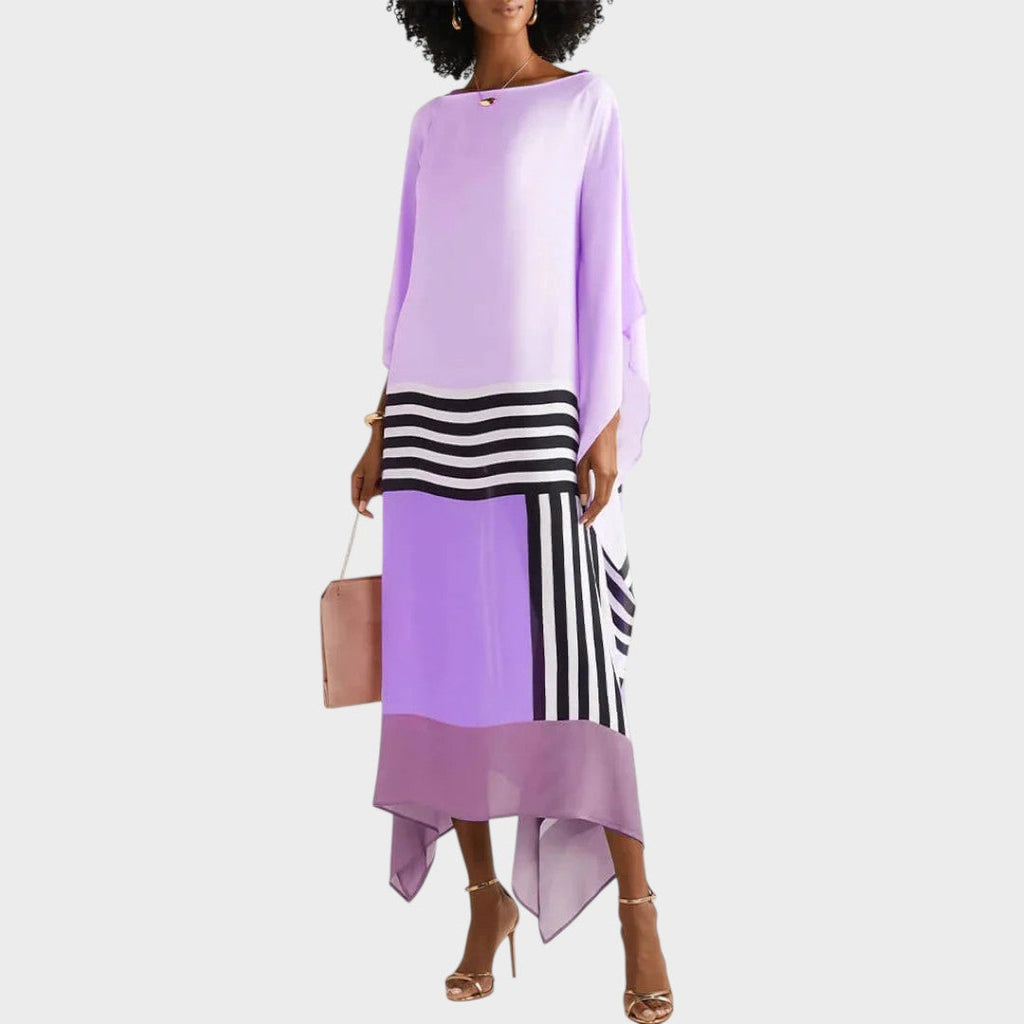 Women's Elegant Dress - Purple