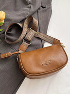 Women's Wide Strap Crossbody Bag