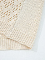 Women's Open-Knit Cardigan Lightweight Boho Summer Knit