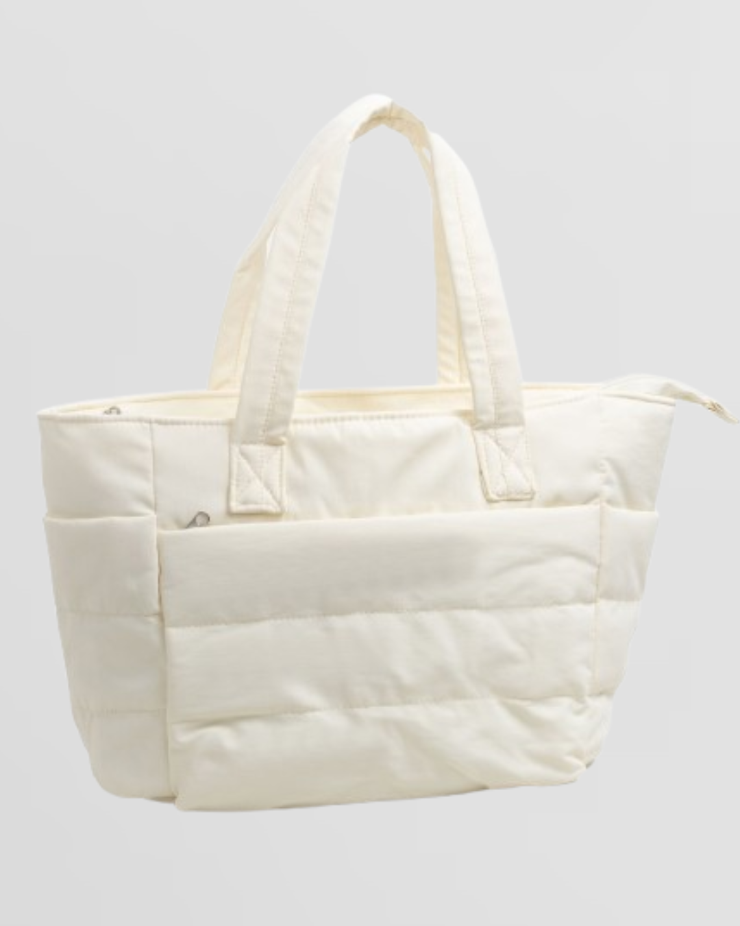 Women's Quilted Bag - Off-White