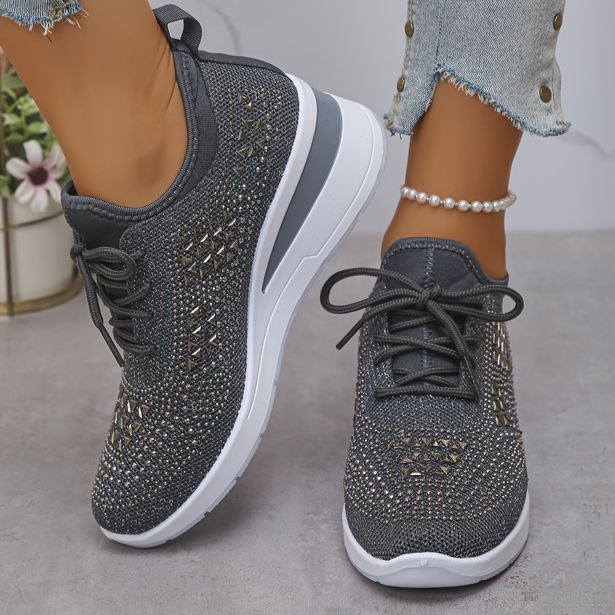 Women's Orthopedic Walking Sneakers Comfortable All-Day Wear
