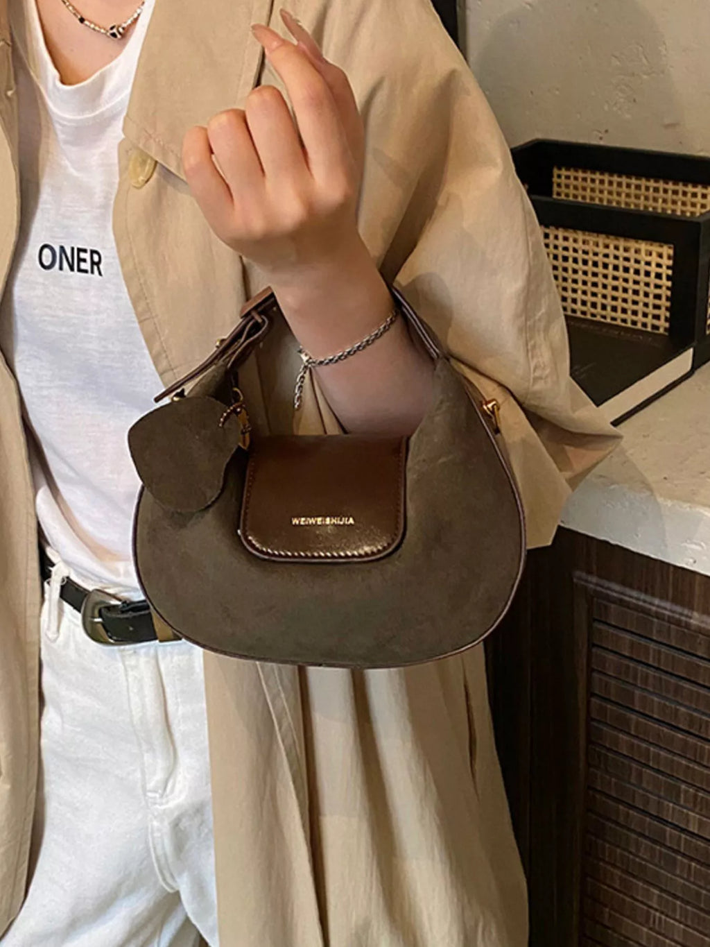 Women's Top Handle Crossbody Bag