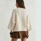 Women's Wool Crew Neck Sweater