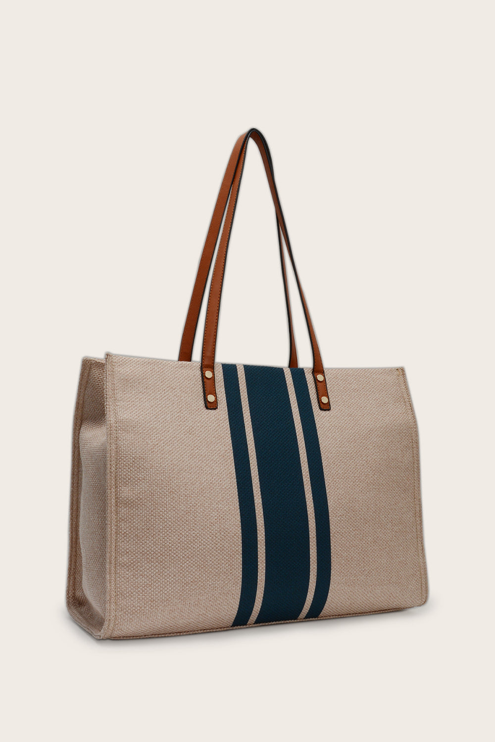 Women's Striped Tote Bag