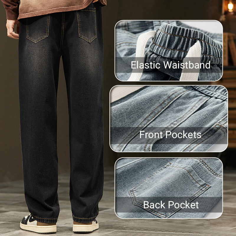 Men's Wide Straight-Leg Jeans