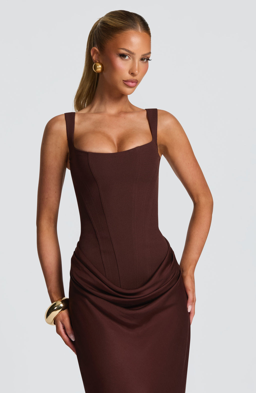 Women's Hourglass Maxi Dress