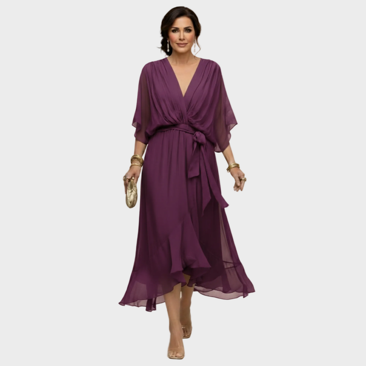 Women's V-Neck Dress