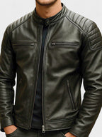 Men's Leather Jacket Fall Winter