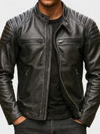 Men's Leather Jacket Fall Winter