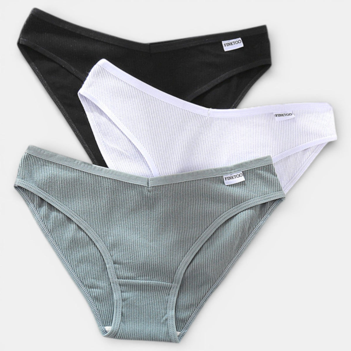Women's Cotton Briefs 3-Pack - Set B