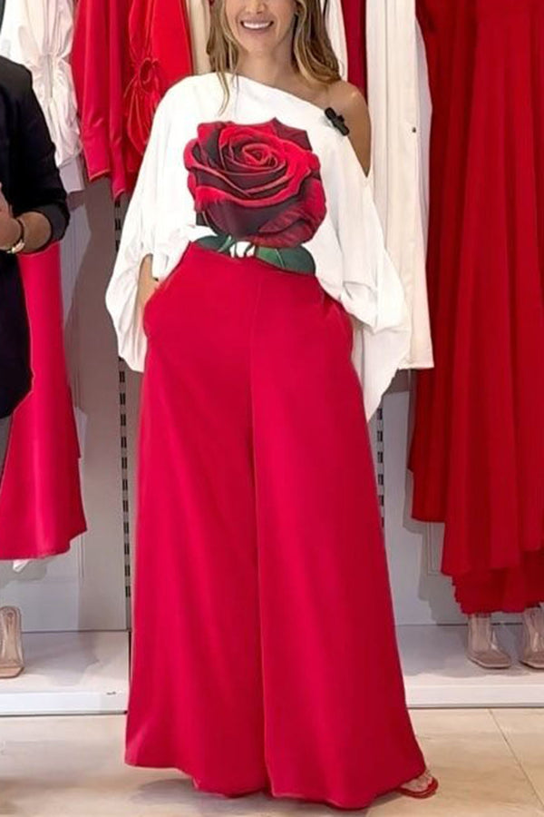 Women's Elegant Pink Fall Set