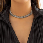 Women's Adjustable Layered Necklace - Style D