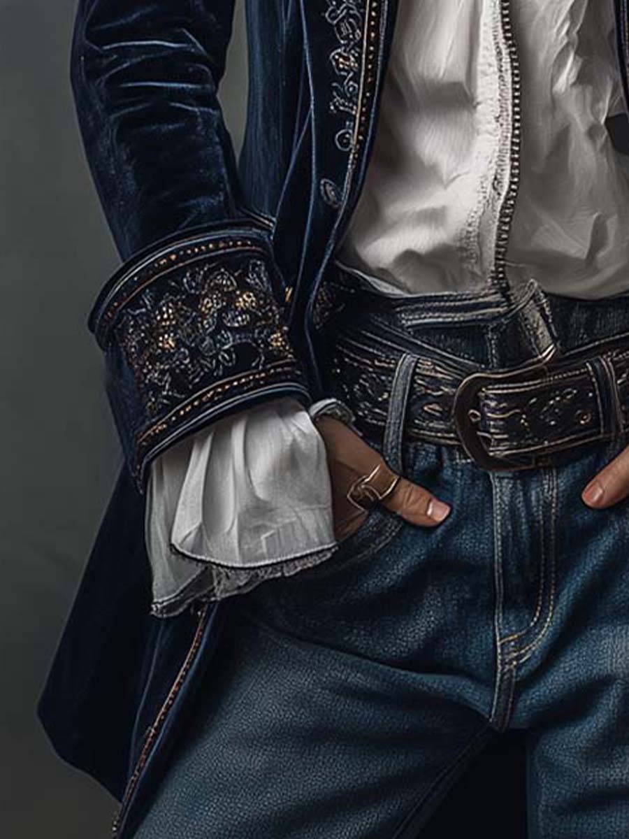 Women's Elegant Vintage Long Jacket