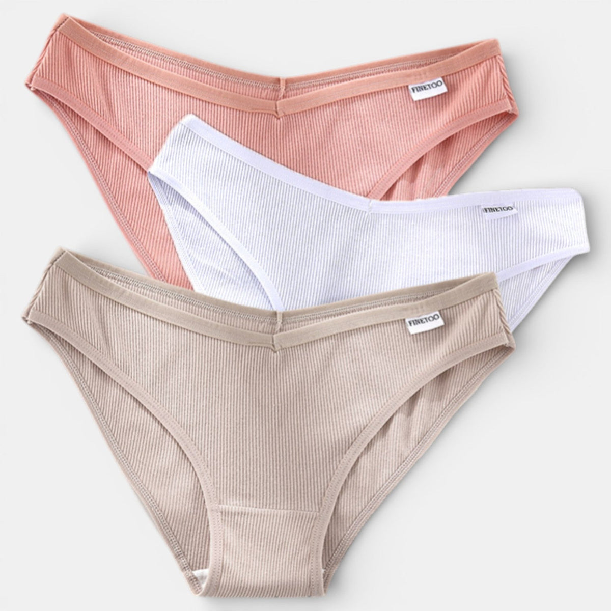 Women's Cotton Briefs 3-Pack - Set A