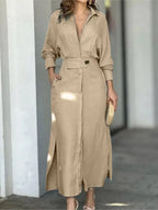 Women's Elegant Shirt Dress