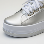 Women's Casual Platform Sneakers with Metal Eyelets