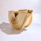 Women's Half-Moon Frame Evening Bag