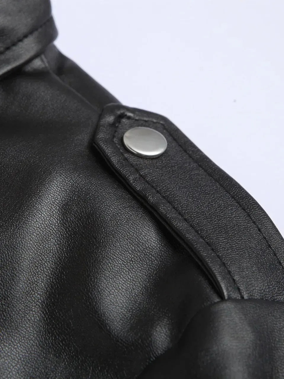 Women's Classic Leather Moto Jacket