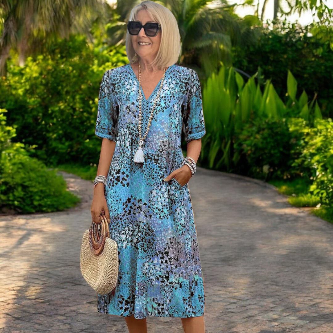 Women's Lightweight Dress - Blue