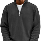 Men's Modern Elegant Sweater - Black