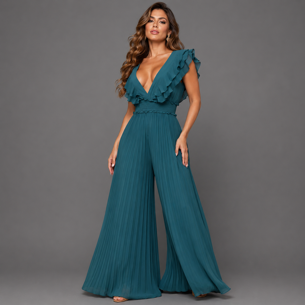 Women's Elegant Wedding Guest Jumpsuit