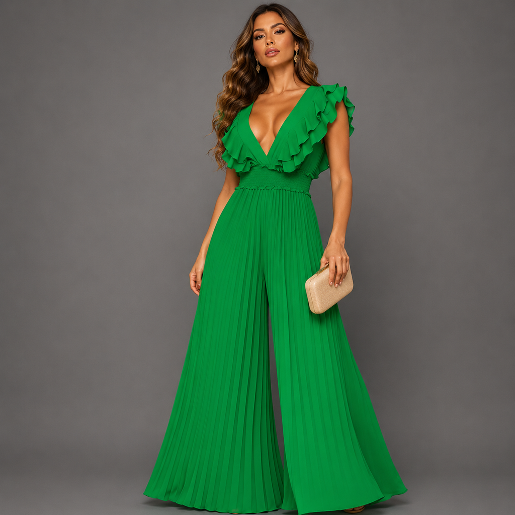 Women's Elegant Wedding Guest Jumpsuit