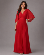 Women's Classic Elegant Wedding Guest Dress