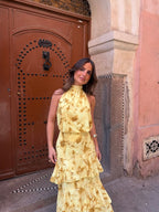 Women's Elegant Skirt and Top Set for Events