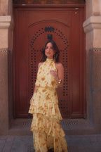 Women's Elegant Skirt and Top Set for Events