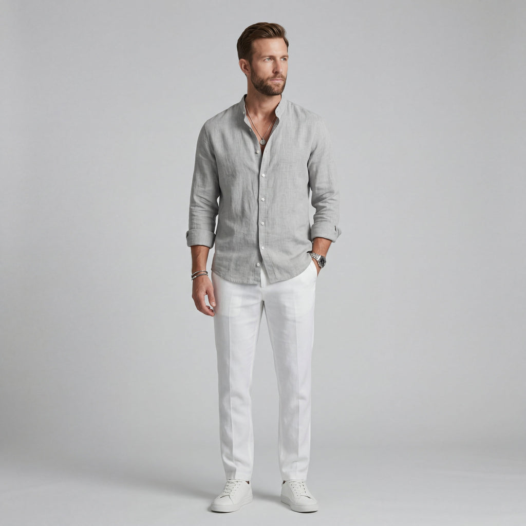 Men's Relaxed Fit Summer Shirt