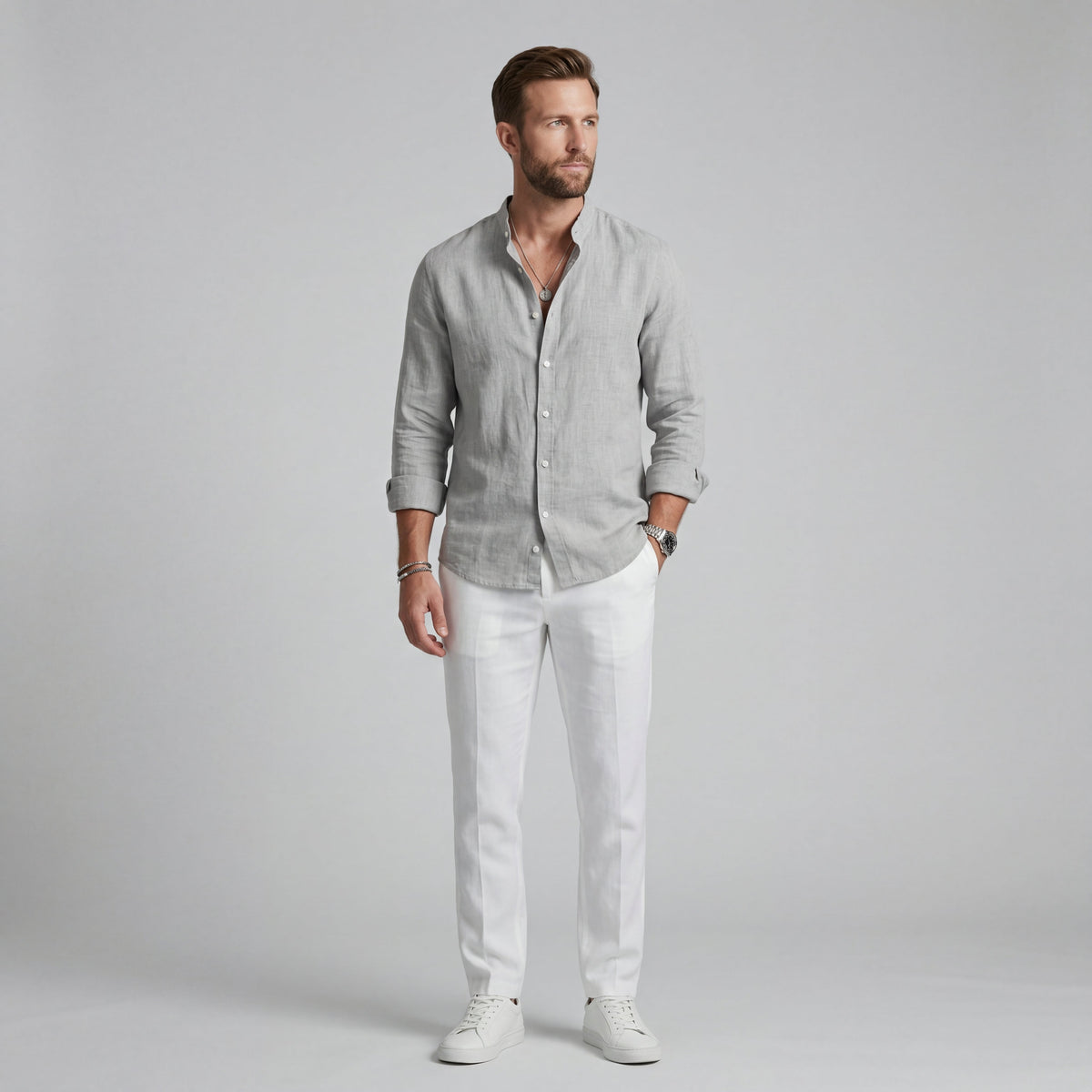 Men's Relaxed Fit Summer Shirt