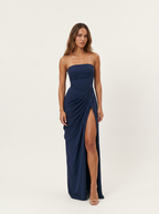 Women's Long Formal Maxi Dress for Wedding Guests - Blue