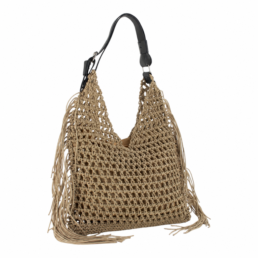 Women's Handwoven Boho Beach Bag