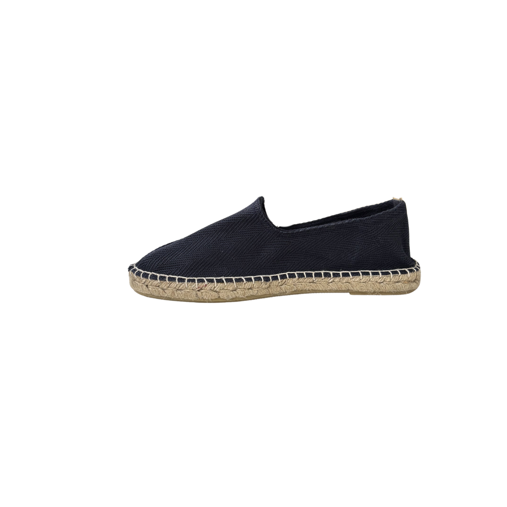 Men's Navy Blue Espadrille Shoes