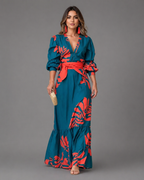 Women's Elegant Jumpsuit - Blue