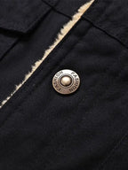 Men's Casual Sherpa-Lined Bomber Jacket