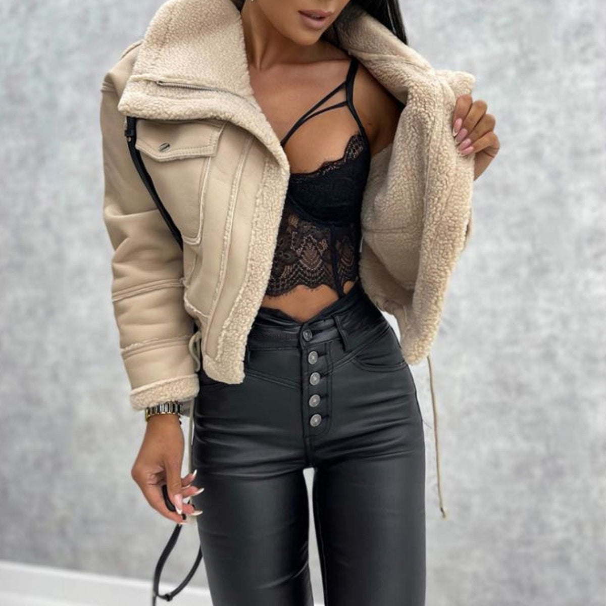 Women's Tailored Jacket with Lapels